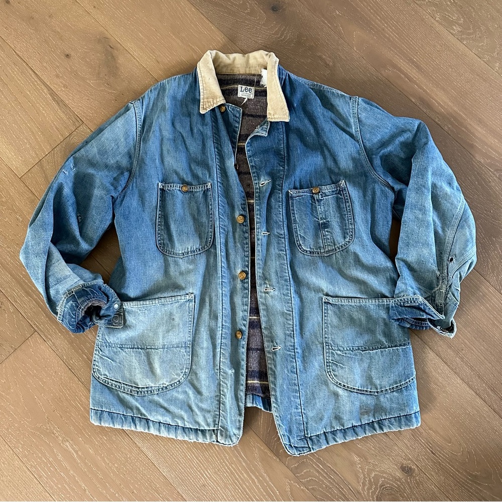 Lee vintage 81 Barn Chore Jacket Union Made in USA